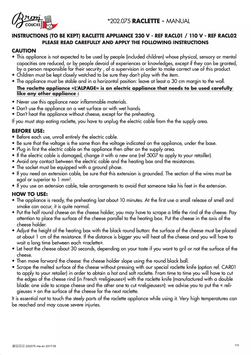 Página 1 del manual Manual de usuario Louis Tellier 202075