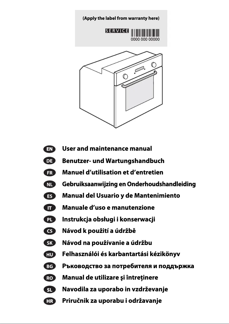 Page 1 de la notice Manuel utilisateur Bauknecht EMC 7253 IN