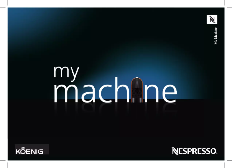 Image de la première page du manuel de l'appareil Nespresso U & Me B03130