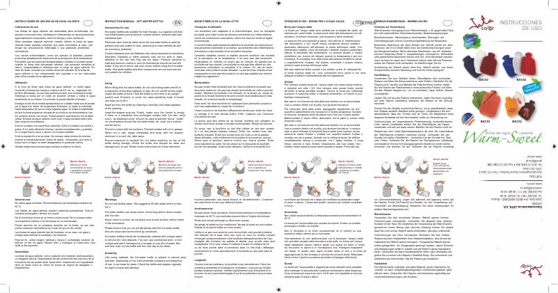 Page n°1 - Manuel utilisateur Jata BAC42AZ