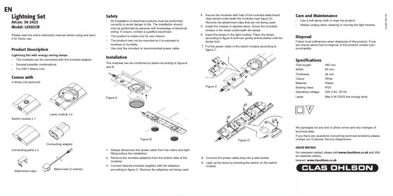 Page 1 de la notice Manuel utilisateur Megaman L0502CB