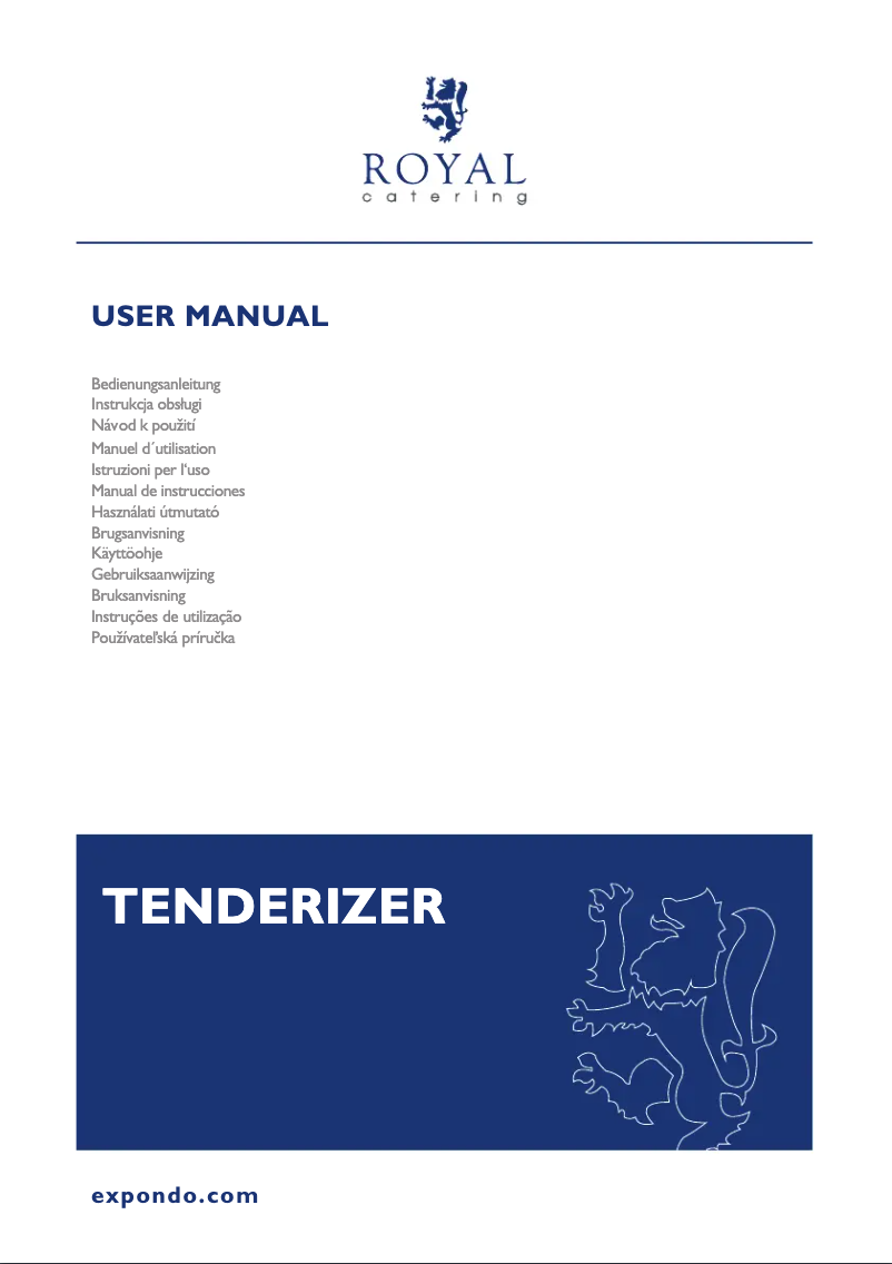 Page 1 de la notice Manuel utilisateur Royal Catering RCMT-351W2