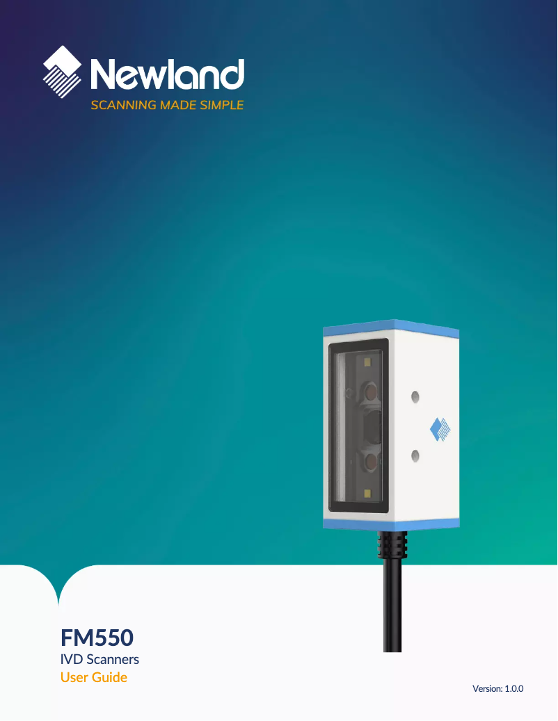 Página 1 del manual Manual de usuario Newland FM550