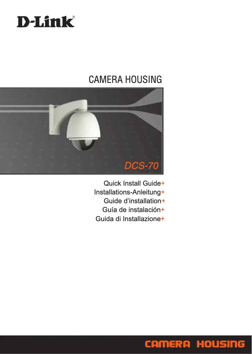 Image de la première page du manuel de l'appareil DCS-70