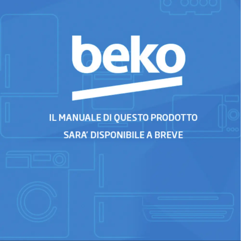 Page 1 de la notice Manuel utilisateur Beko DE8433RXC0