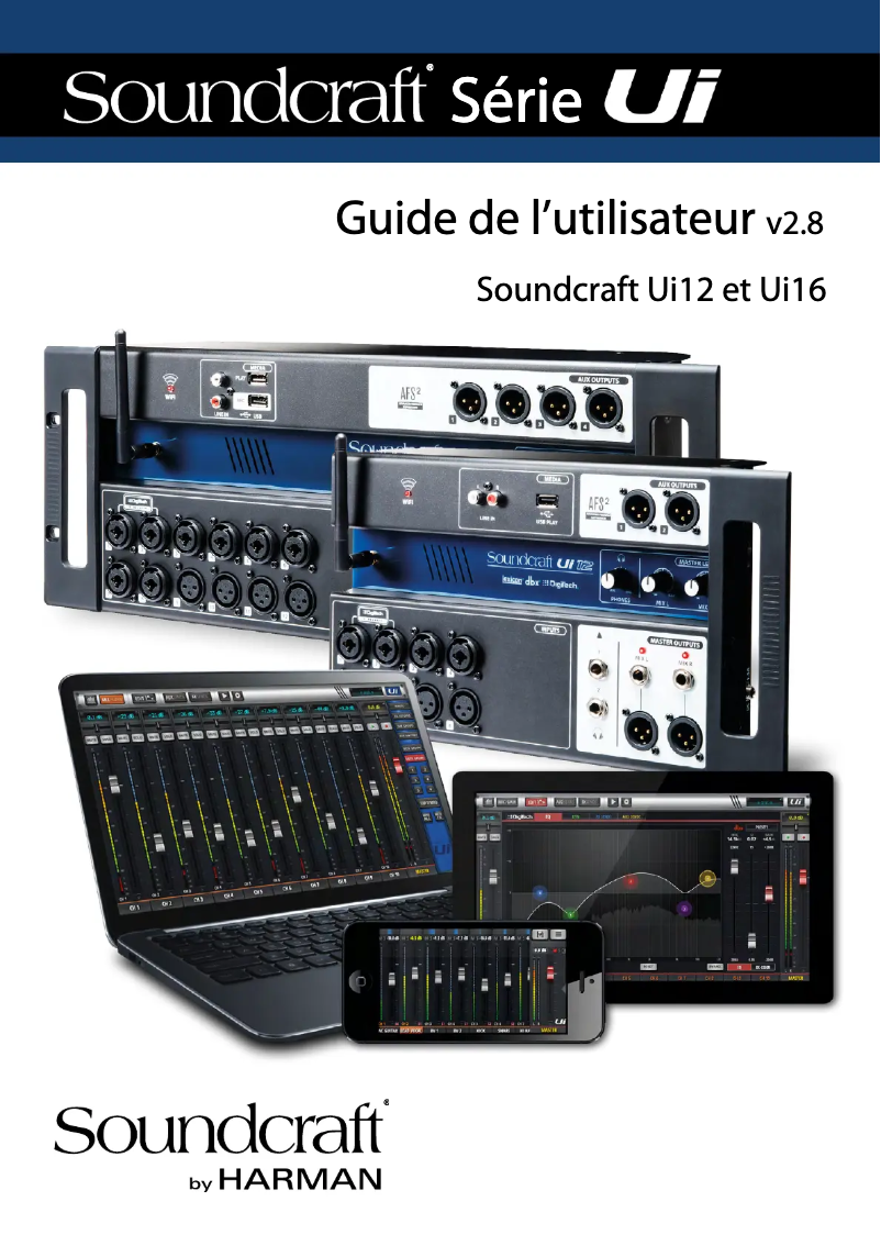 Page n°1 - Brochure Soundcraft UI16