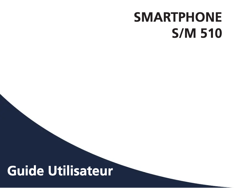 Page n°1 - Manuel utilisateur Swissvoice S510-M
