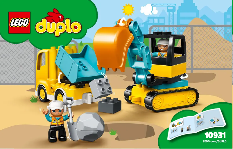 Page n°1 - Manuel utilisateur Lego Duplo 10931