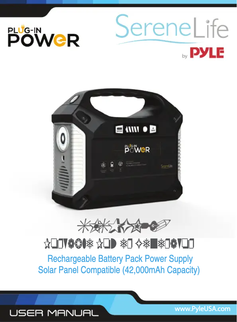 Imagen de la primera página del manual del dispositivo SLSPGN20