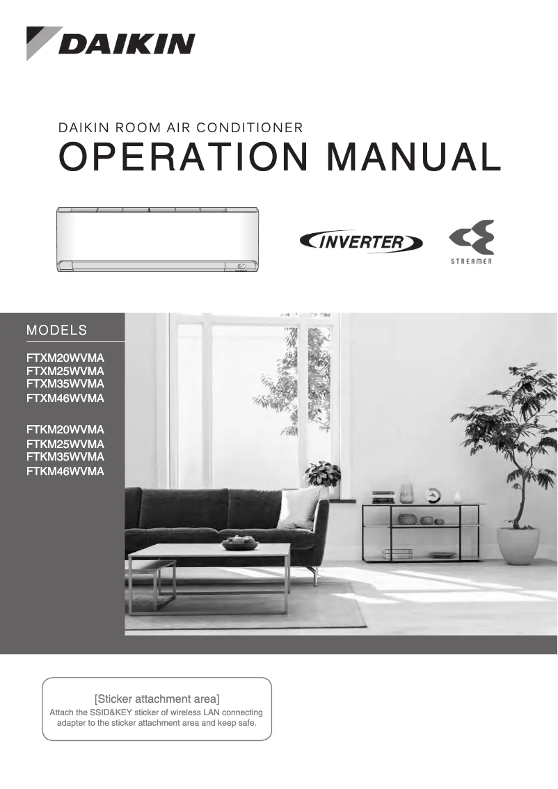 Imagen de la primera página del manual del dispositivo Alira X FTXM25WVMA