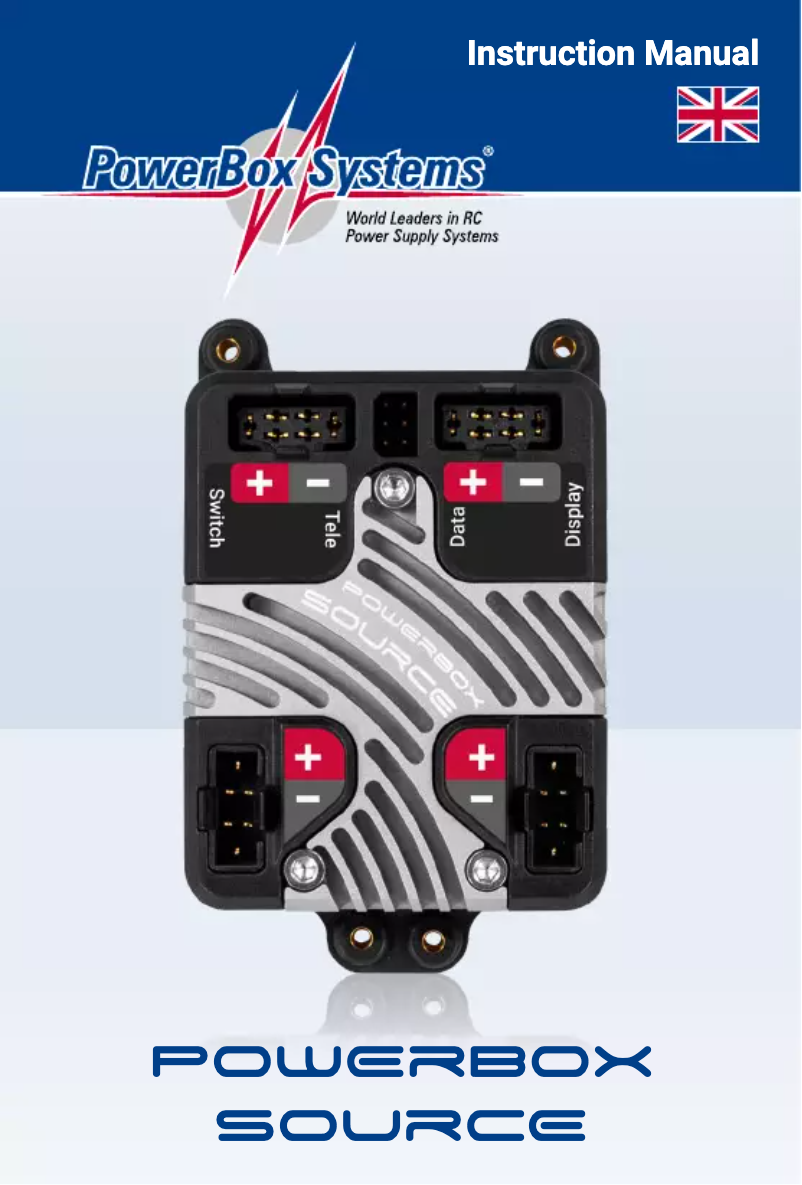 Page 1 de la notice Manuel utilisateur PowerBox Systems Source
