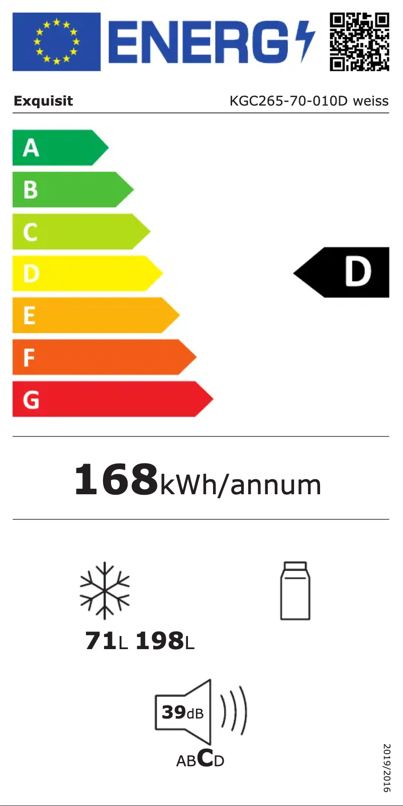 Image de la première page du manuel de l'appareil KGC265-70-010D