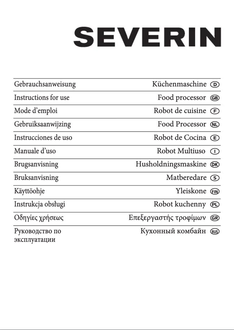 Image de la première page du manuel de l'appareil KM 3907
