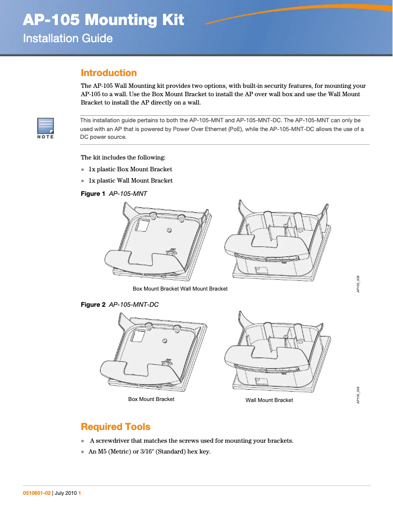 Page 1 de la notice Manuel utilisateur Dell W-AP105