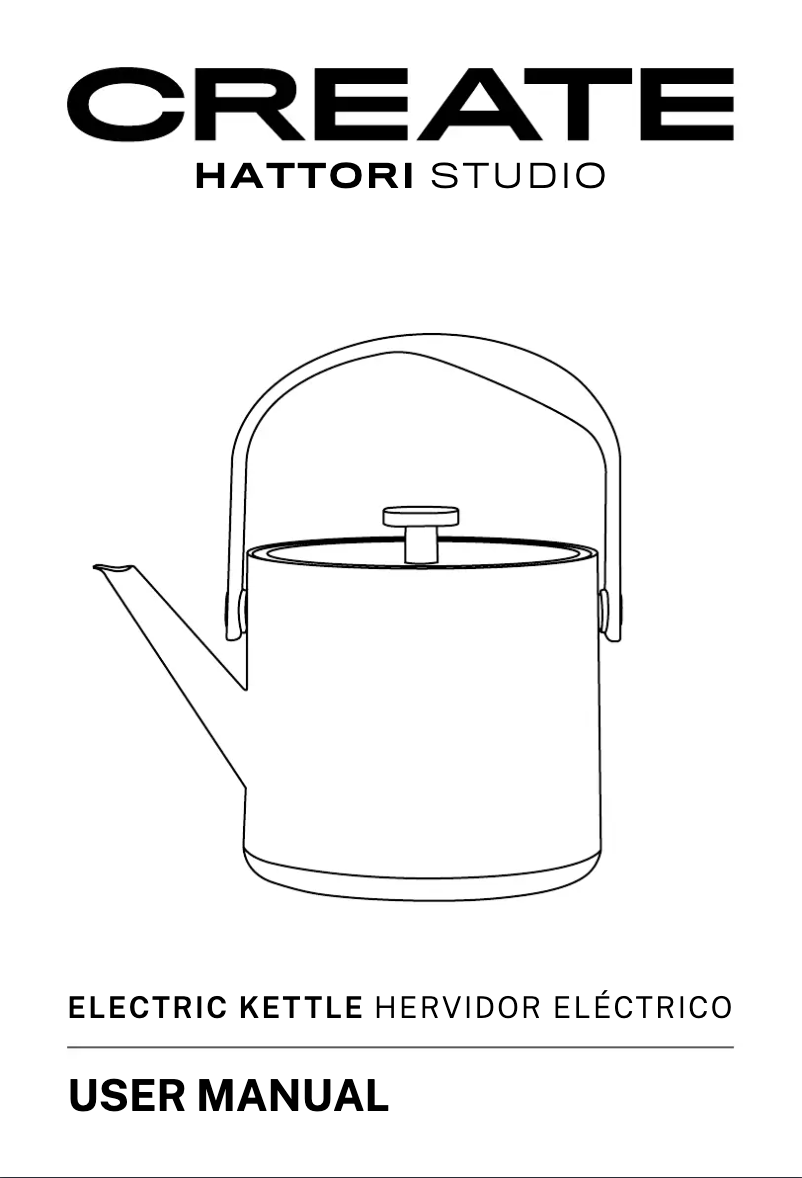 Page 1 de la notice Manuel utilisateur Create HATTORI