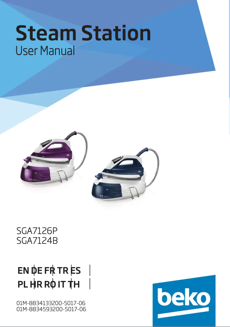 Page 1 de la notice Manuel utilisateur Beko SGA 7124B