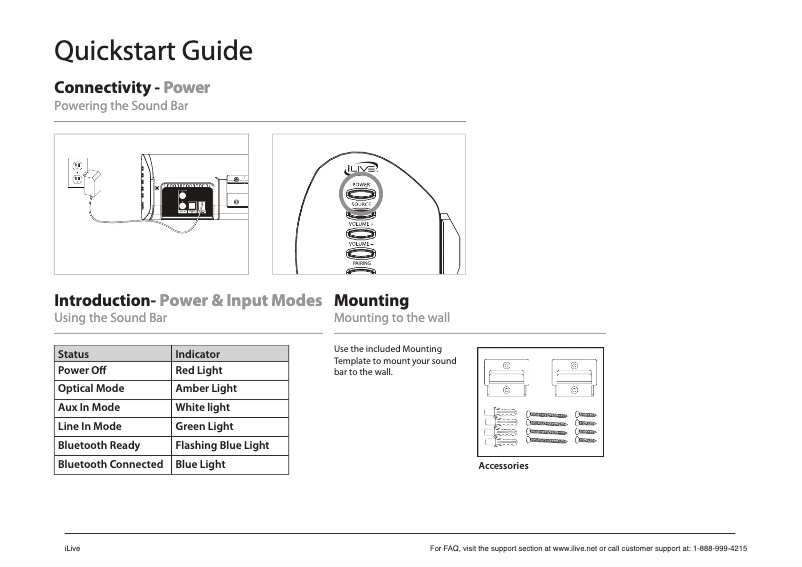 Image de la première page du manuel de l'appareil ITB183B