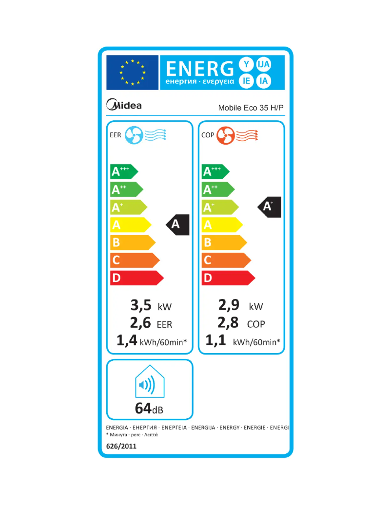 Image de la première page du manuel de l'appareil Mobile Eco 35 HP