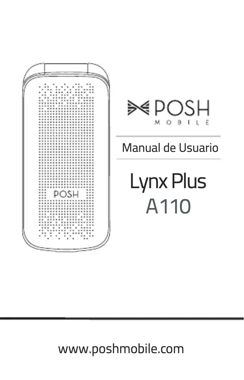 Image de la première page du manuel de l'appareil Lynx Plus A110