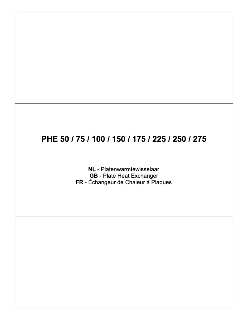 Image de la première page du manuel de l'appareil PHE 75