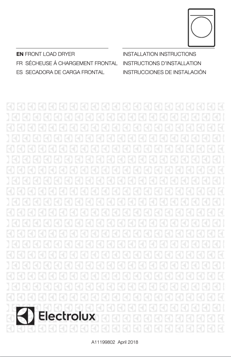 Image de la première page du manuel de l'appareil EFME527UTT