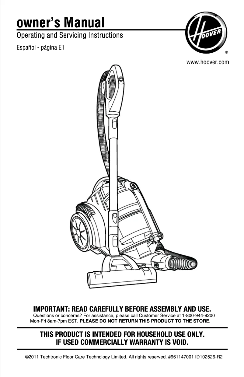 Image de la première page du manuel de l'appareil Zen Whisper SH40080