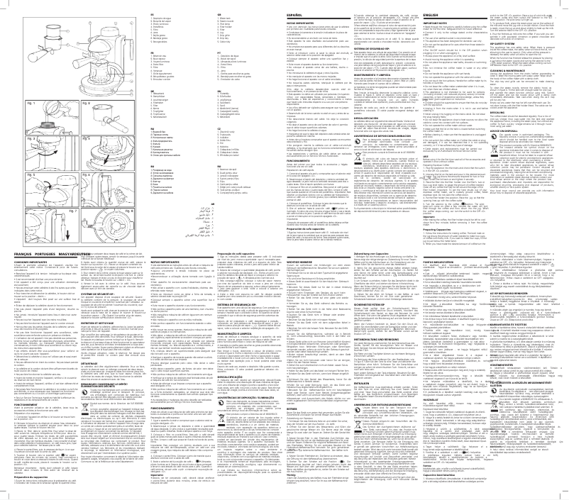 Image de la première page du manuel de l'appareil CE7125