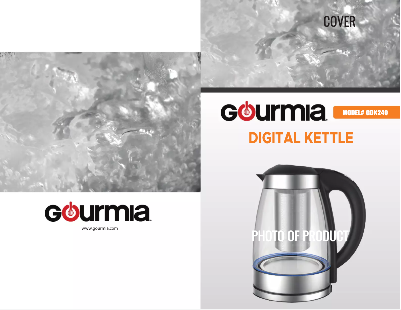 Image de la première page du manuel de l'appareil GDK240