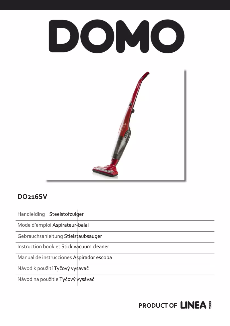 Page 1 de la notice Manuel utilisateur Domo DO216SV