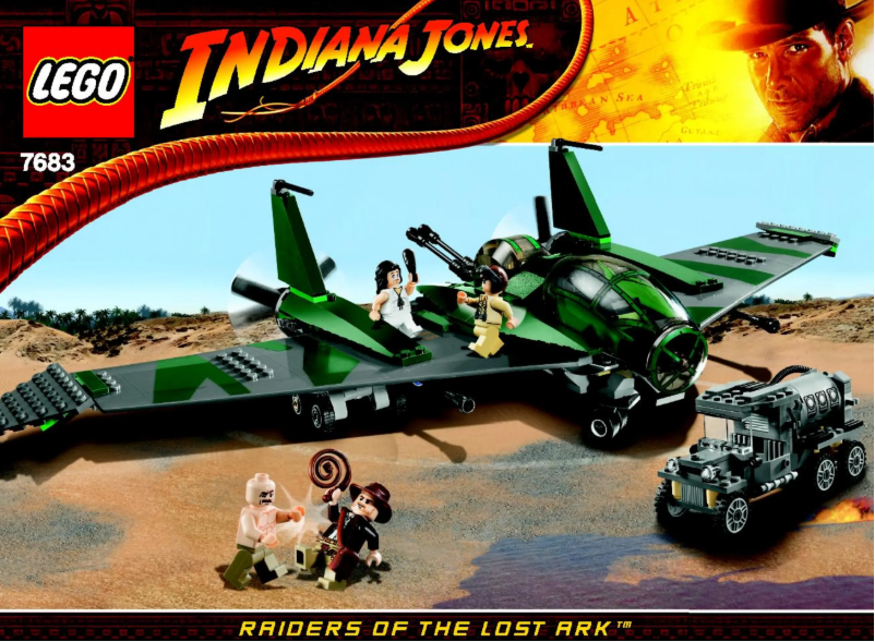 Página 1 del manual Manual de usuario Lego Indiana Jones 7683