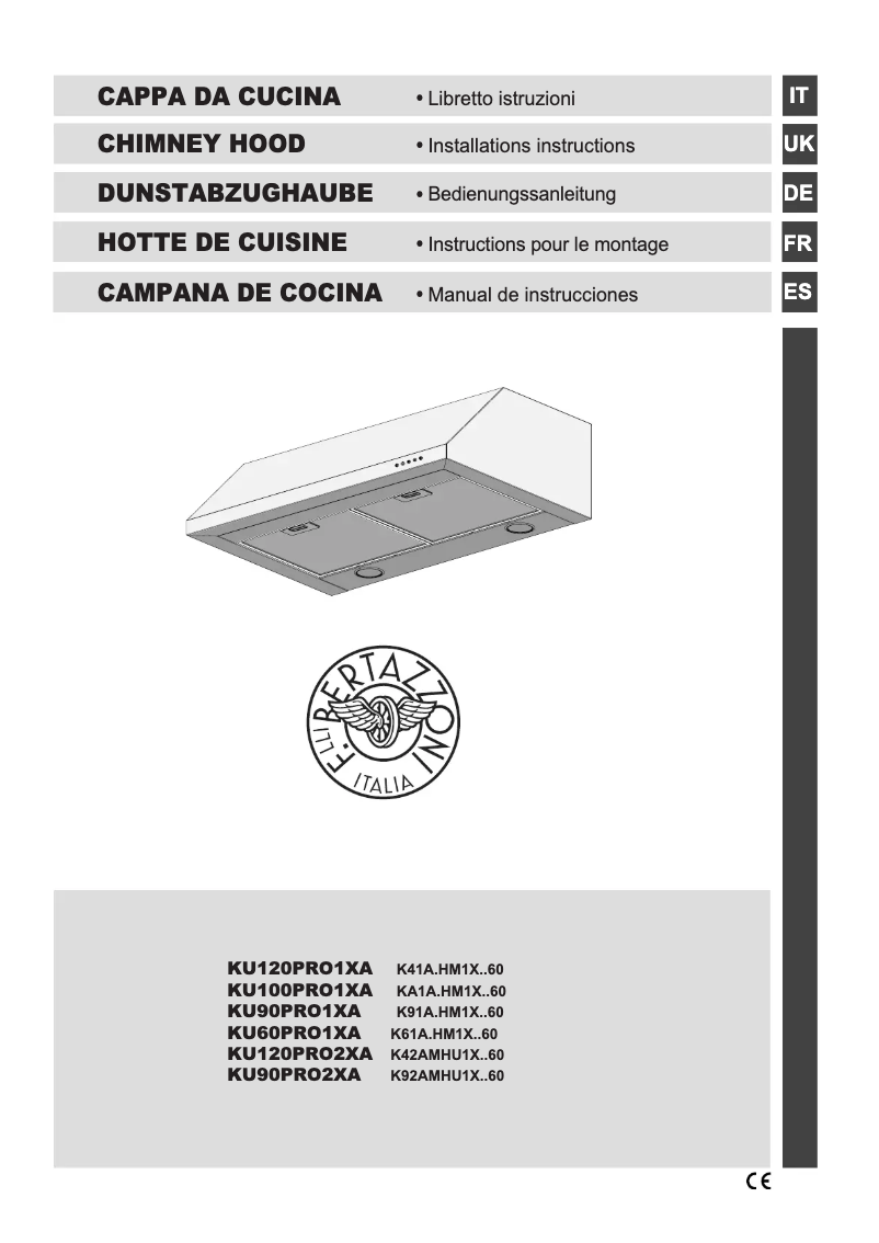 Image de la première page du manuel de l'appareil KU90PRO1XA