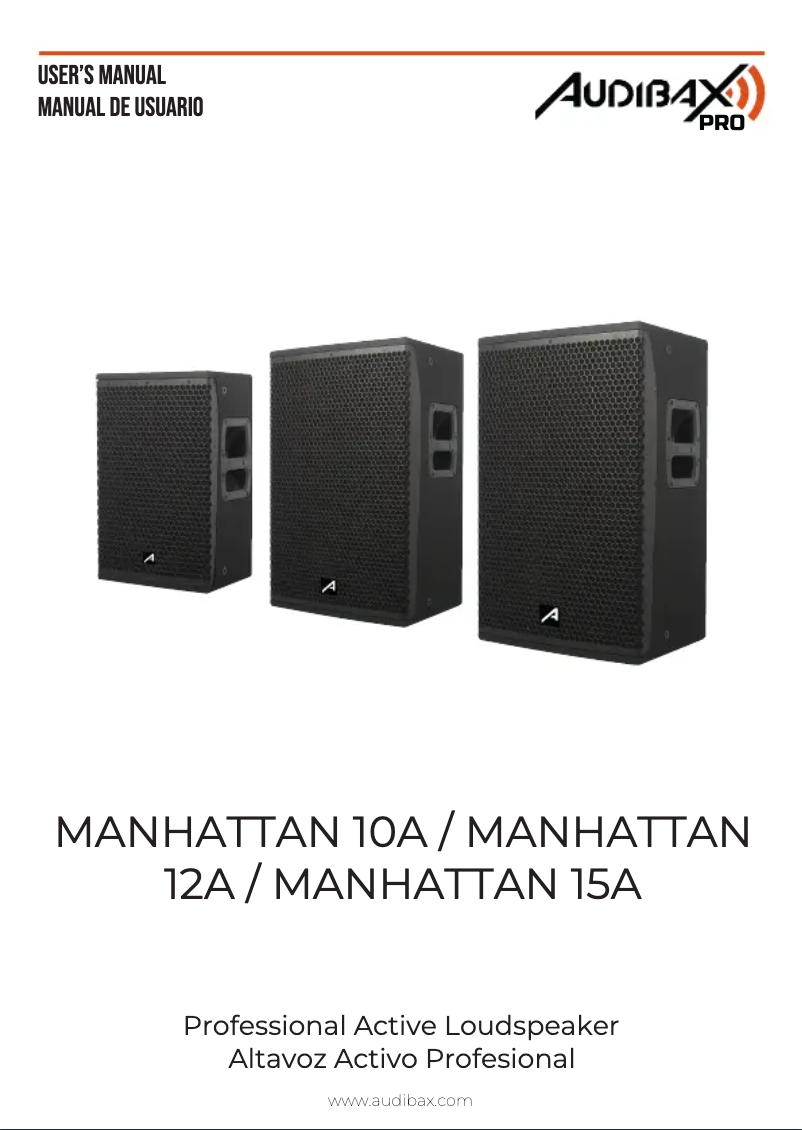 Page n°1 - Manuel utilisateur Audibax Manhattan 18S