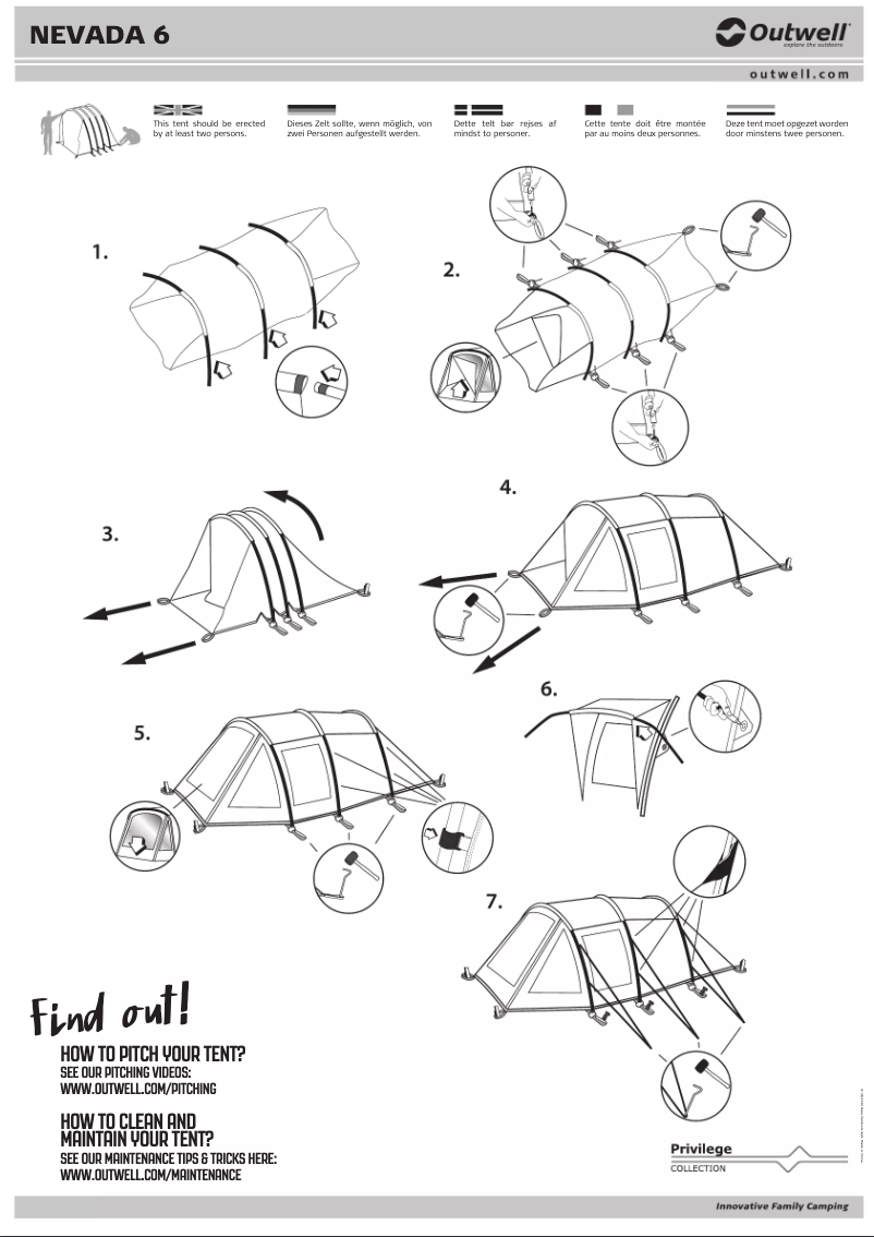 Imagen de la primera página del manual del dispositivo Nevada 6