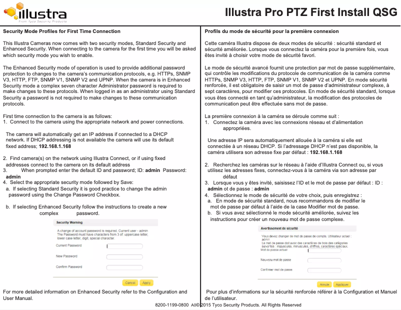Page n°1 - Manuel utilisateur Exacq IPS02P6OSWTT