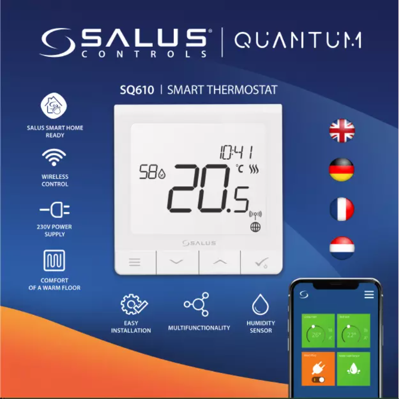 Página 1 del manual Manual de usuario Salus SQ610