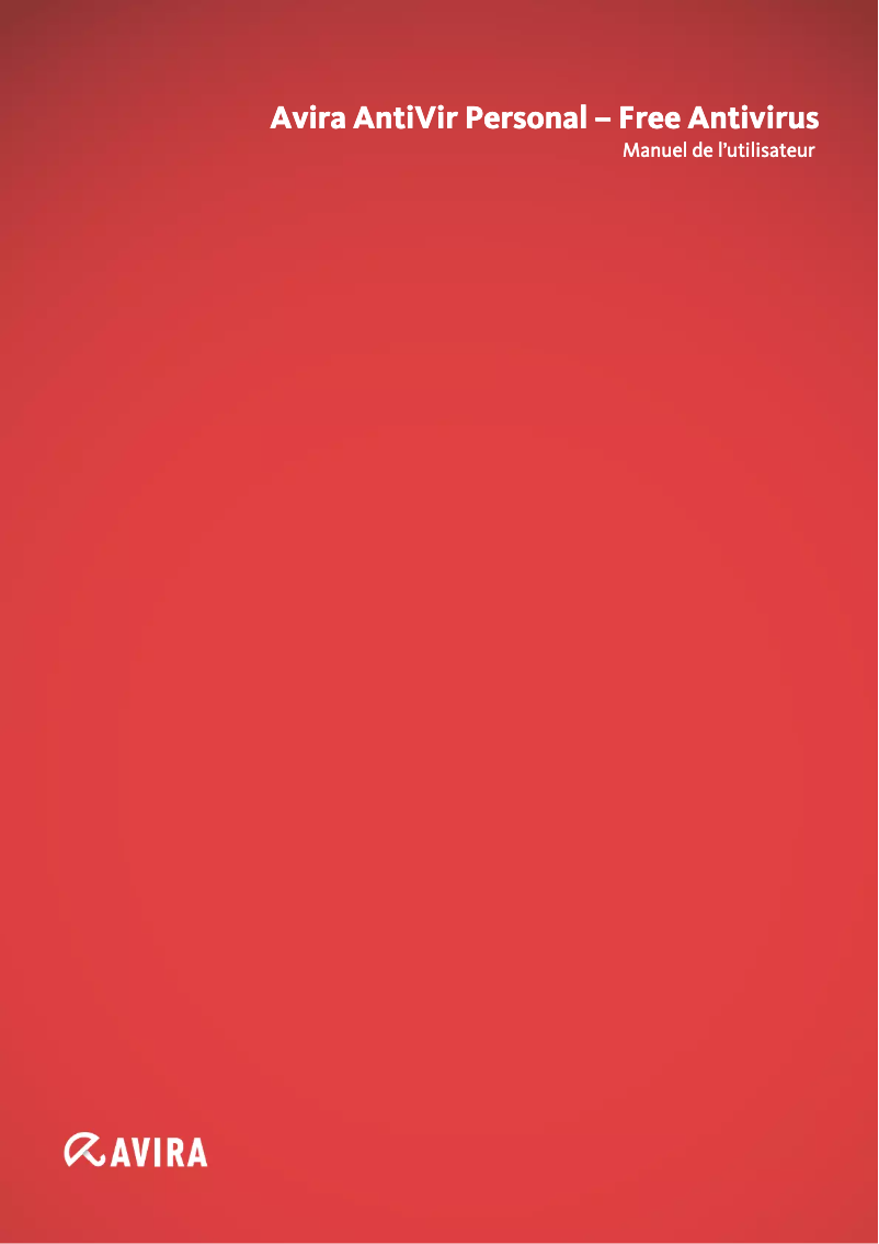 Página 1 del manual Manual de usuario Avira Free Antivirus