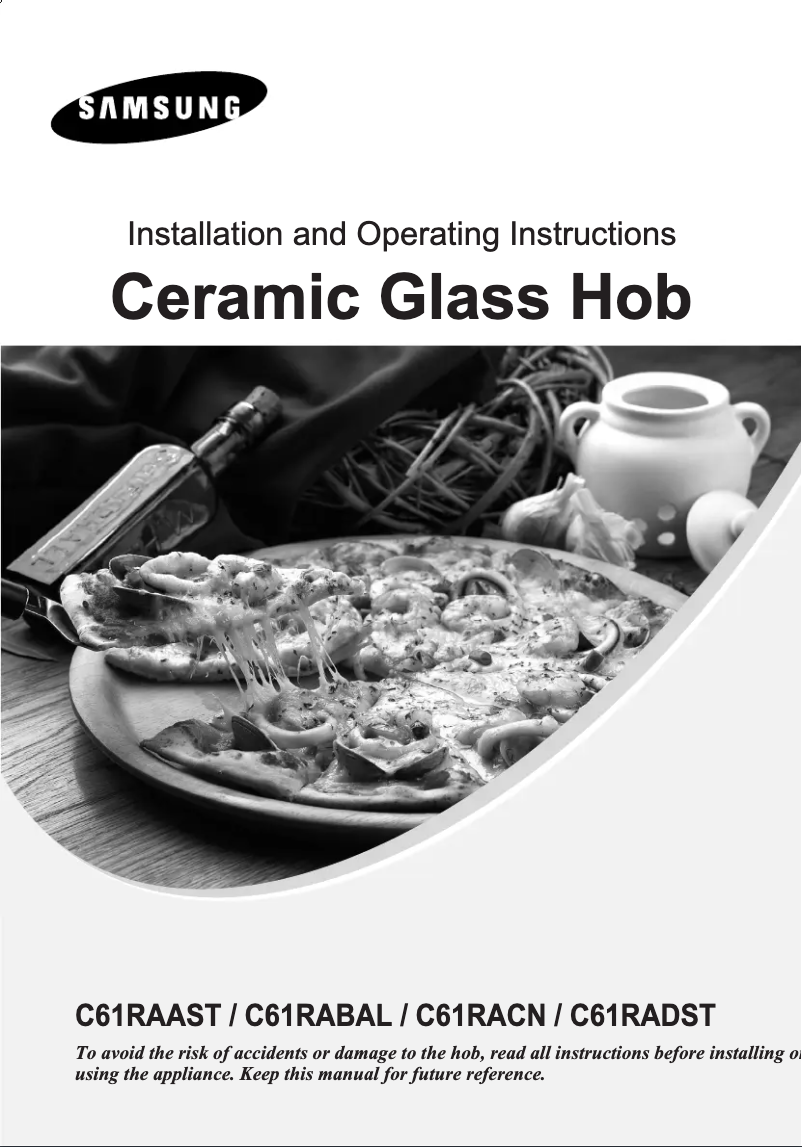 Page 1 de la notice Manuel utilisateur Samsung C61RACN