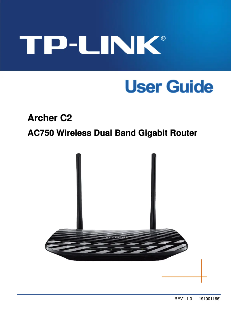 Página 1 del manual Manual de usuario TP-Link Archer C2 AC750
