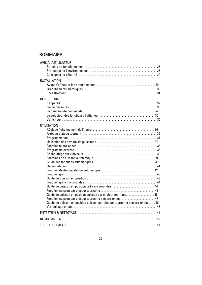 Page 1 de la notice Manuel utilisateur Novy 2525