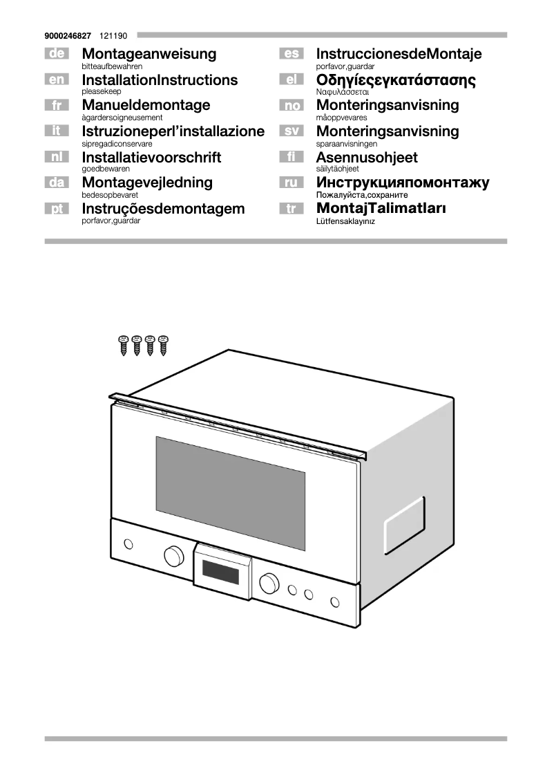 Página 1 del manual Manual de usuario Gaggenau BM22013