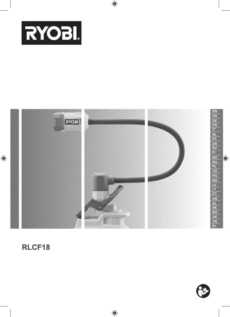 Page n°1 - Manuel utilisateur RYOBI One+ RLCF18