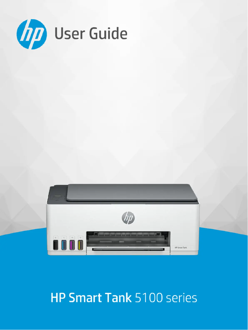 Page n°1 - Manuel utilisateur HP Smart Tank 5107 All-in-One