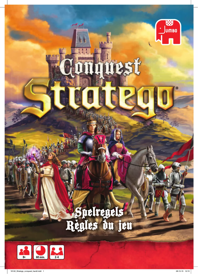 Imagen de la primera página del manual del dispositivo Stratego Conquest