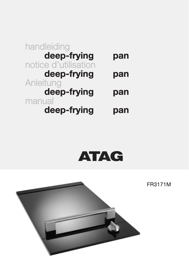 Image de la première page du manuel de l'appareil FR3171M
