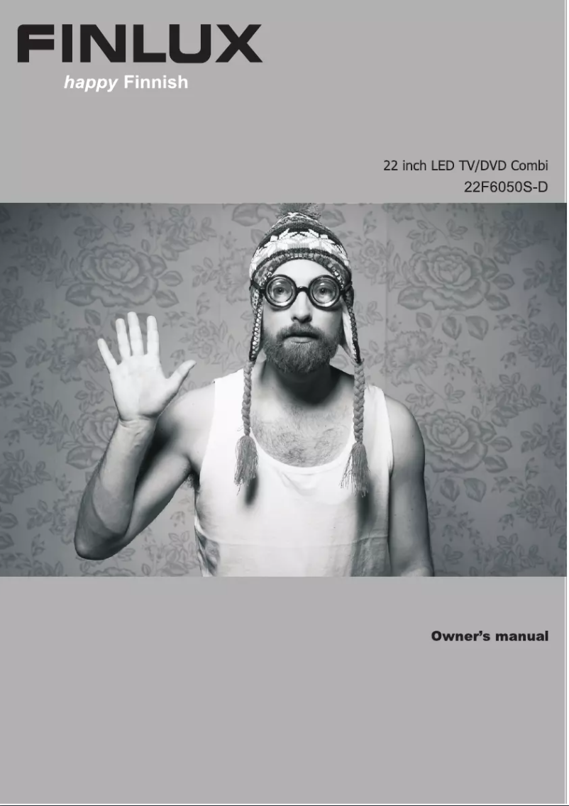 Page 1 de la notice Manuel utilisateur Finlux 22F6050S-D