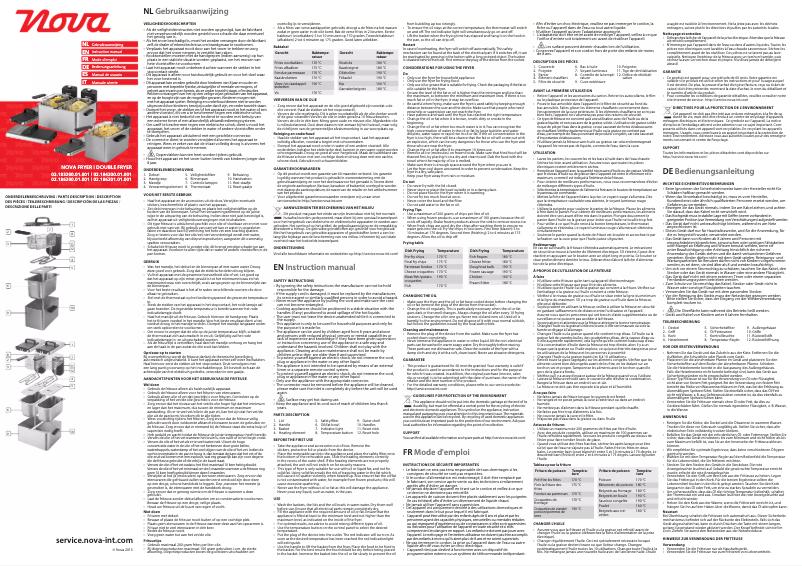 Página 1 del manual Manual de usuario Nova 184200