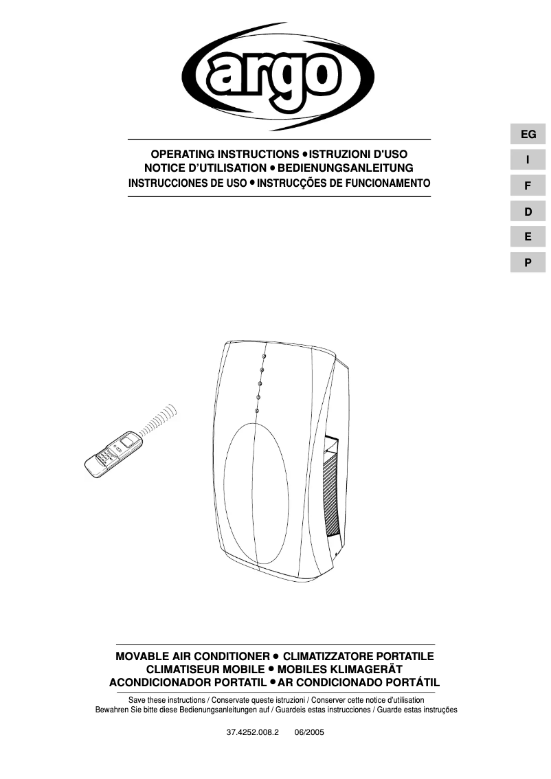 Image de la première page du manuel de l'appareil Magico 9.2