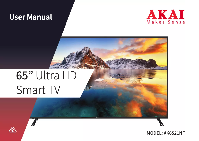 Page 1 de la notice Manuel utilisateur AKAI AK6521NF