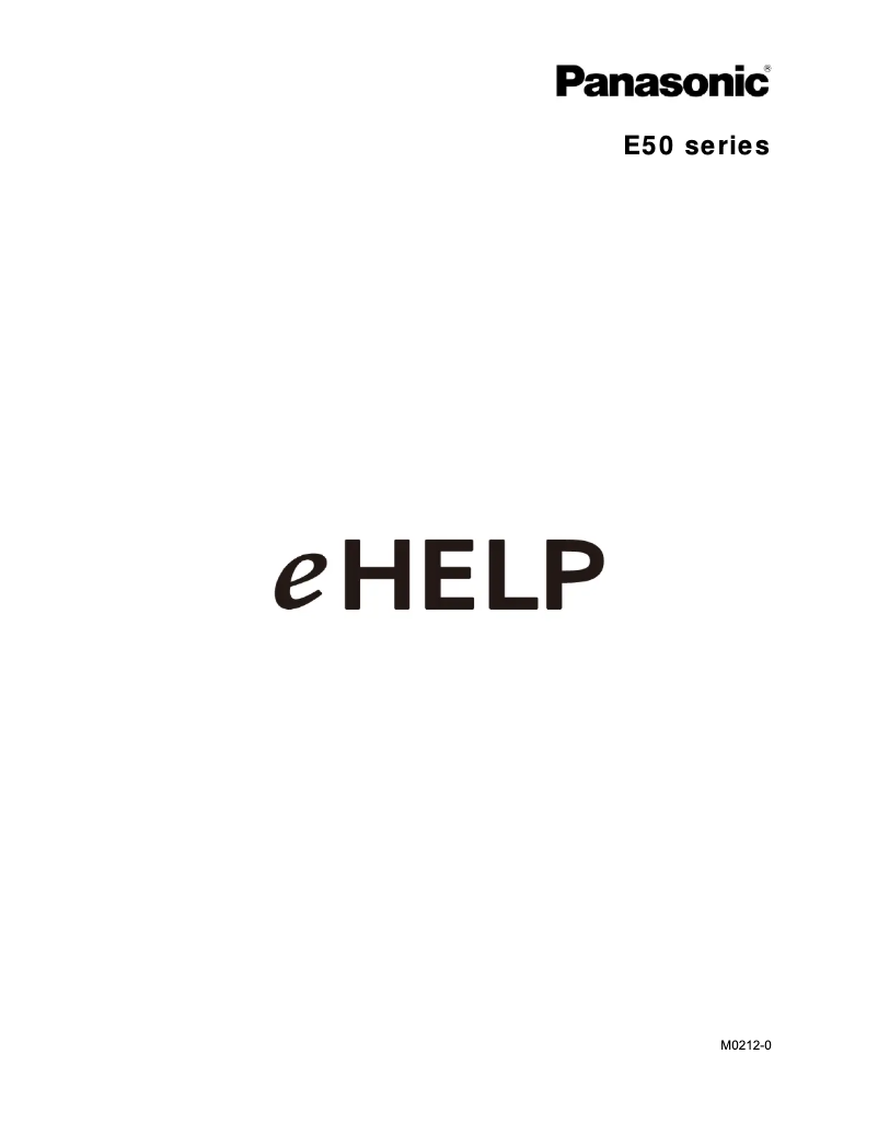 Page 1 de la notice Manuel utilisateur Panasonic Smart VIERA TC-L42E50