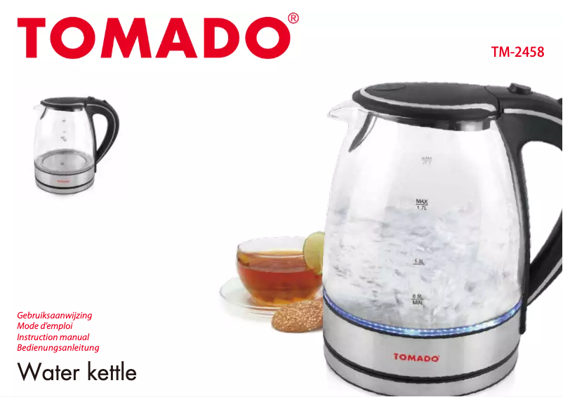 Page 1 de la notice Manuel utilisateur Tomado TM-2458